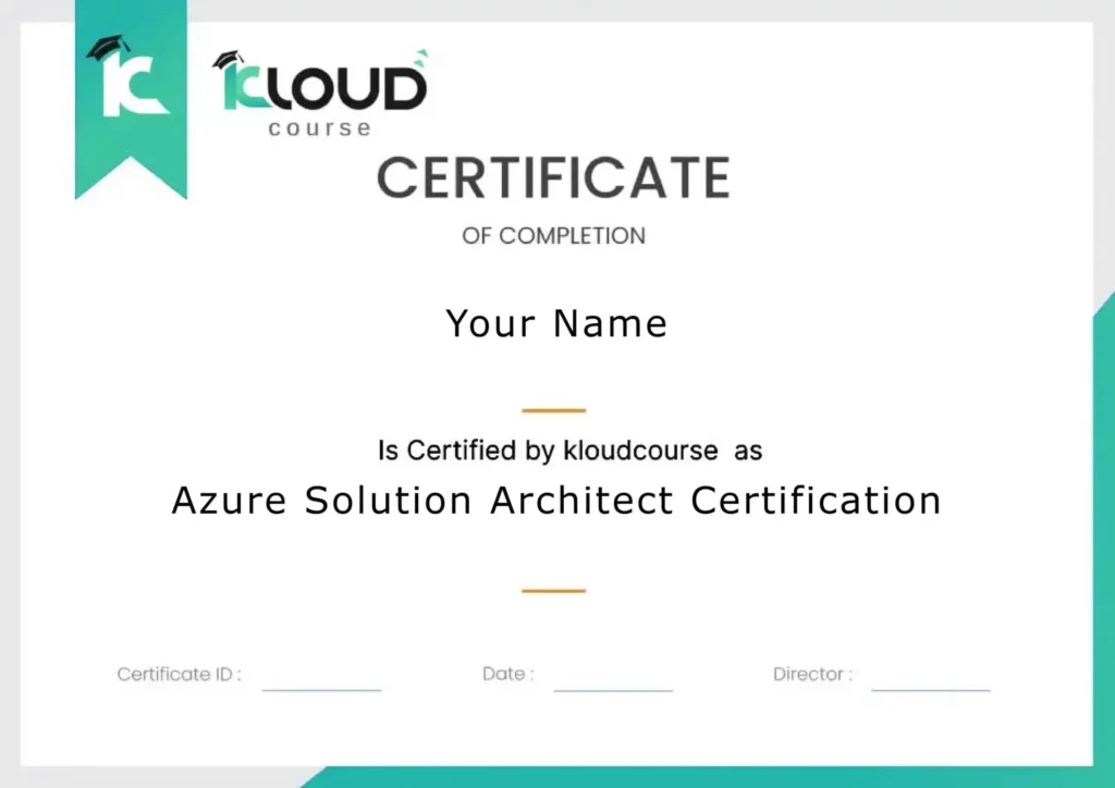 Azure Solution Architect Sample certificate scaled 1